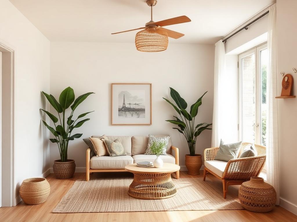 Comparaison entre décoration bohème chic et intérieur moderne épuré